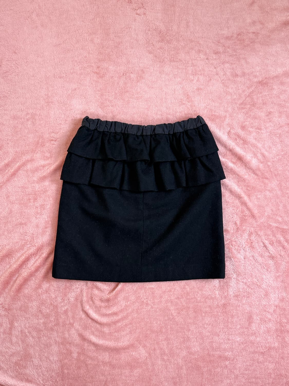 Kaon 레이어드 울 미니 스커트 (JPN) 상품이미지1