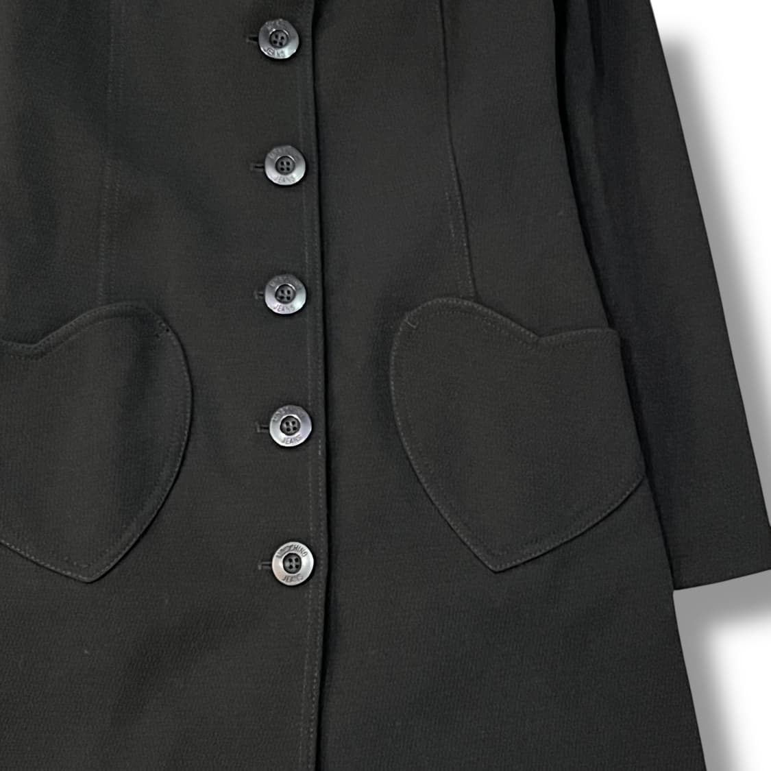  모스키노 하프 포켓 롱 코트 y14175 상품이미지5