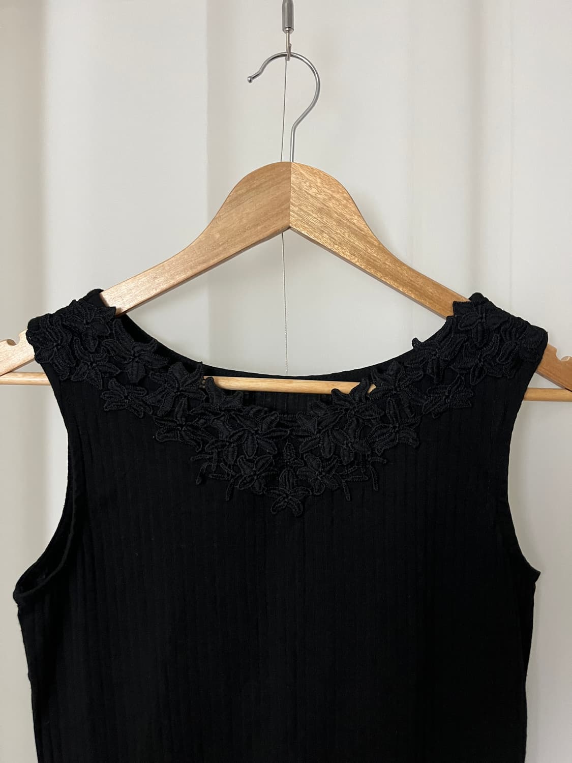 Flower details sleeveles 상품이미지5