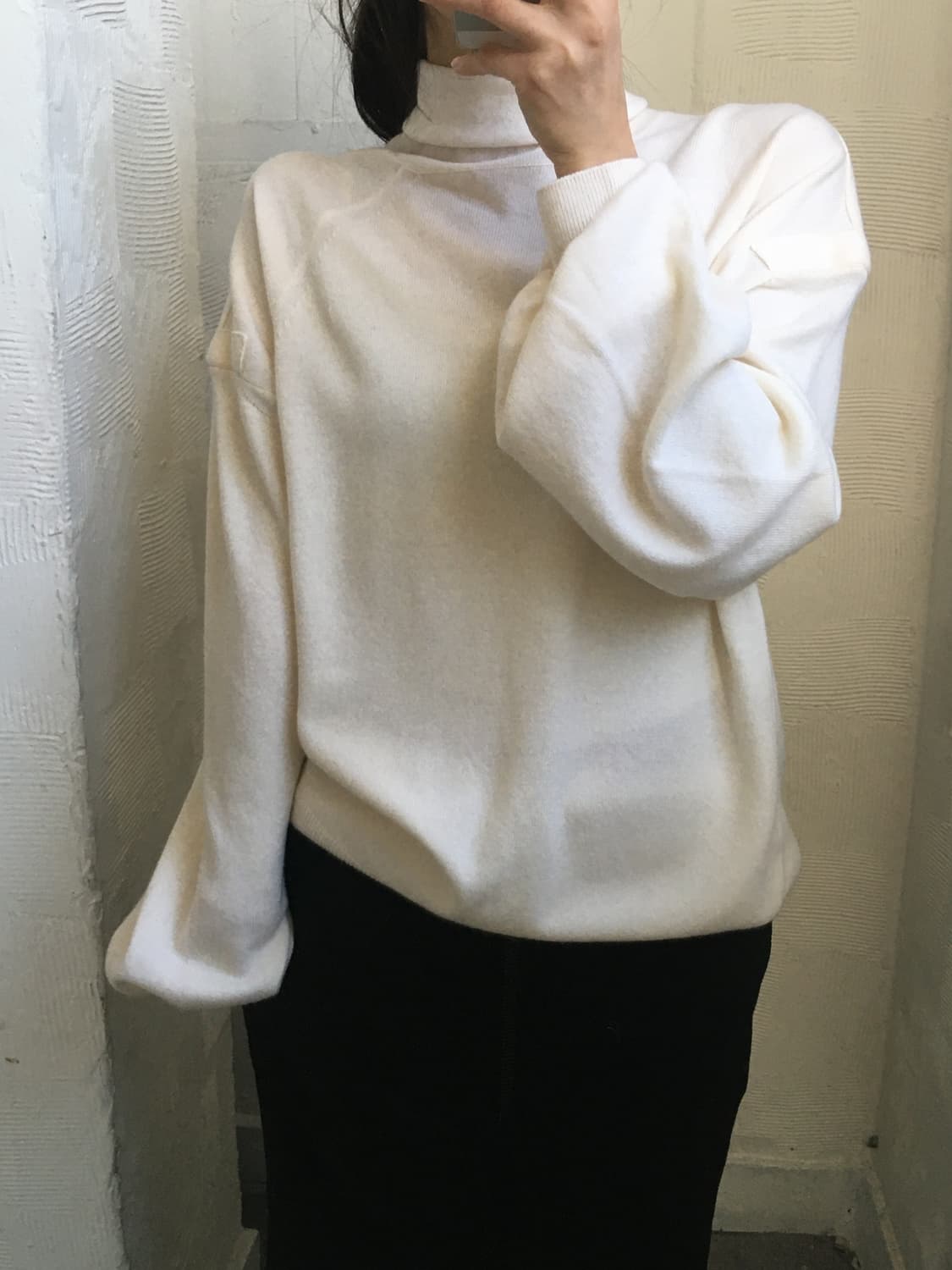 Tom Ford 톰포드 아이보리 캐시미어 터틀넥 니트 상품이미지3