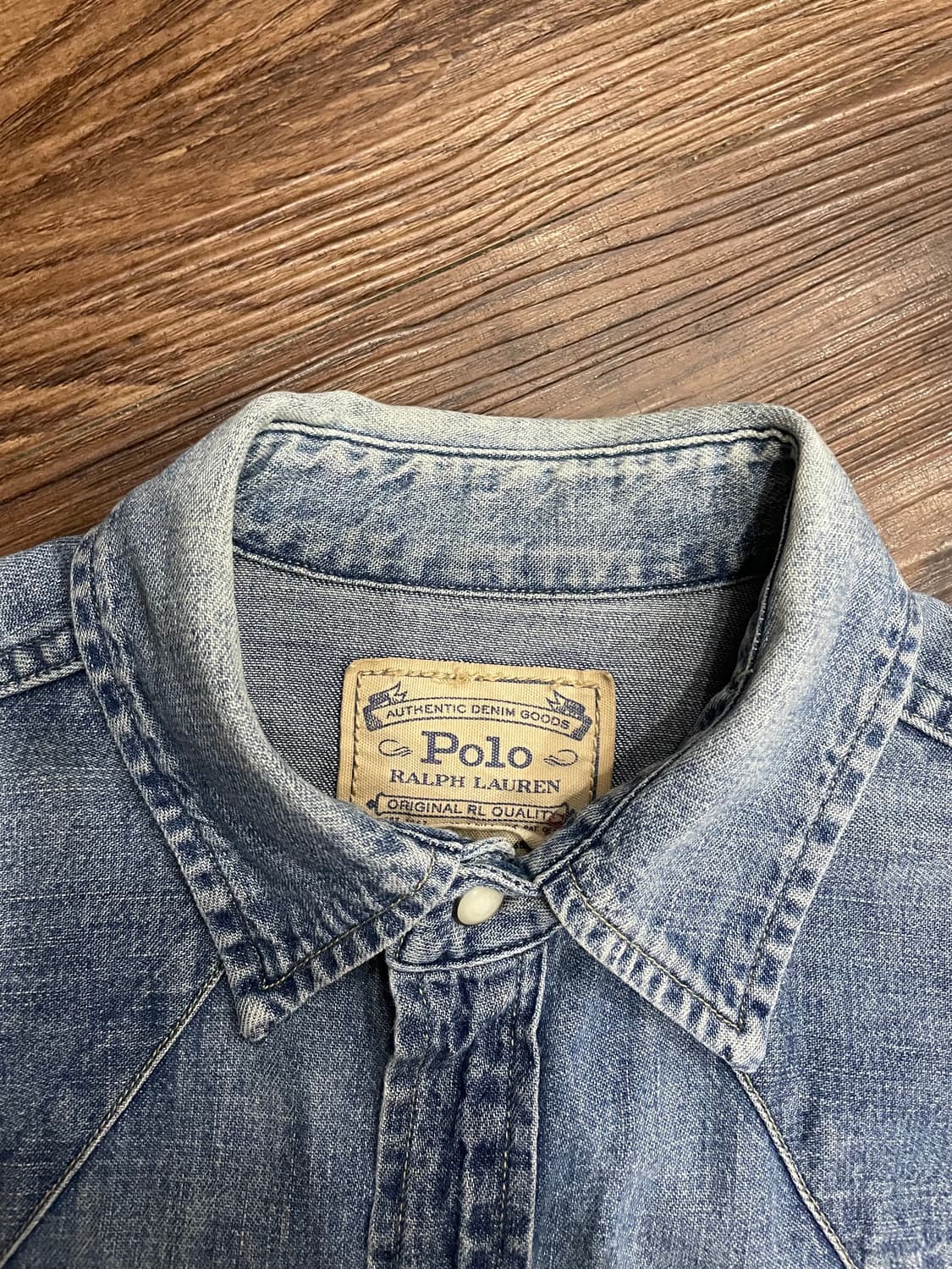 폴로 랄프로렌 데님 웨스턴 셔츠 상품이미지7