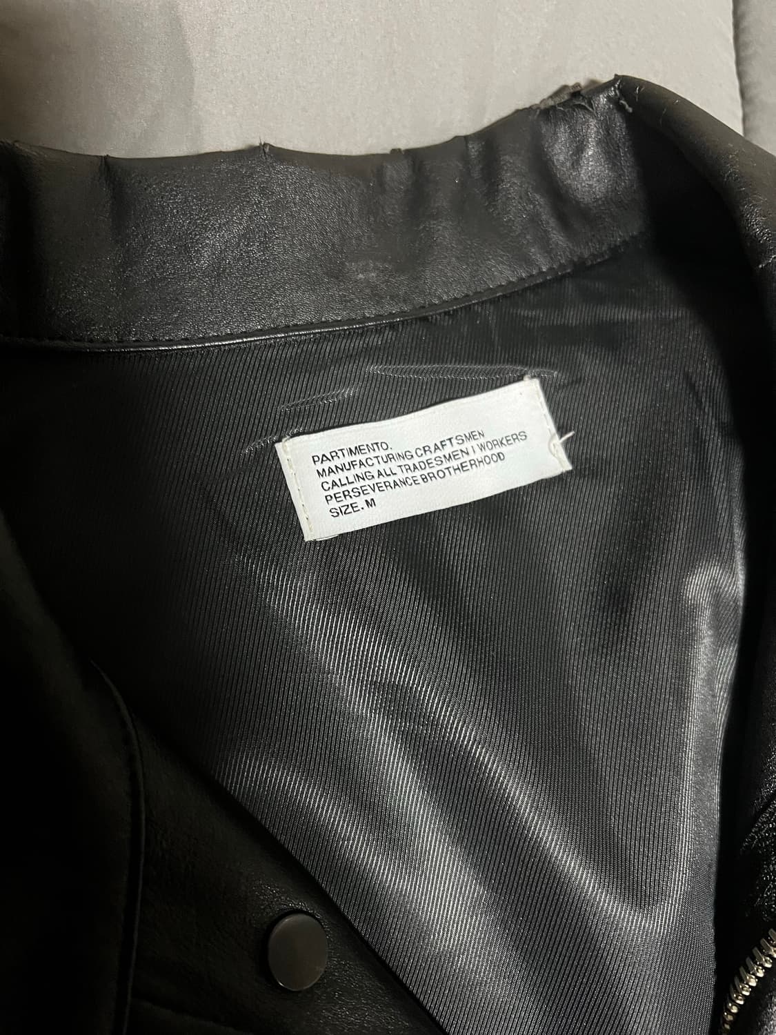 파르티멘토 비건레더 필드자켓 상품이미지4