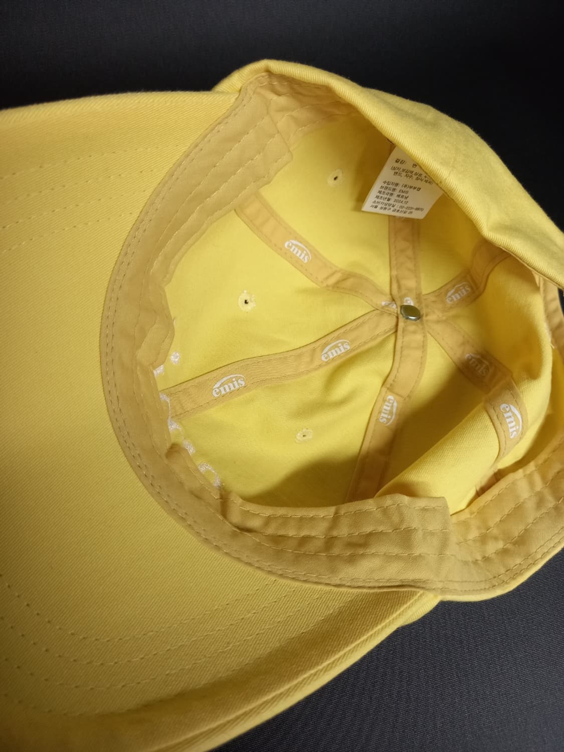 이미스 EMIS 볼캡 아플리케 남여공용 상품이미지6