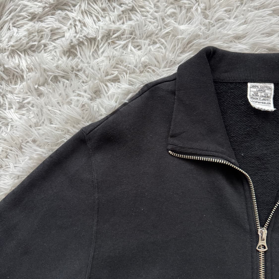 LOOPWHEELER 일본빈티지 더블 집업 빈티지집업 보세집업 l 105 상품이미지1