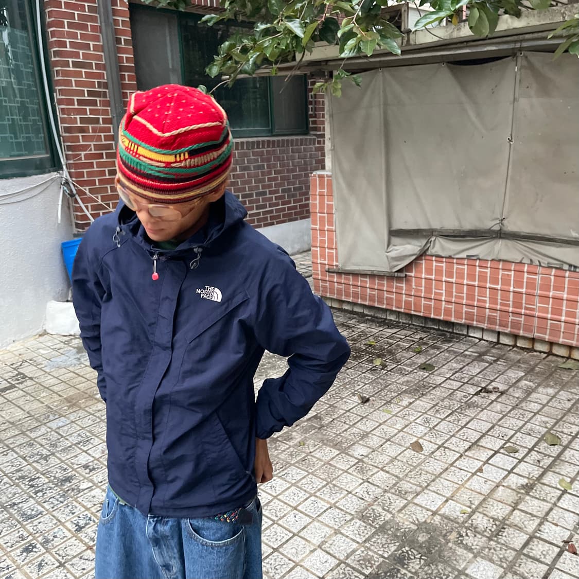 빈티지 쿠지 스타일 니트 비니 상품이미지1