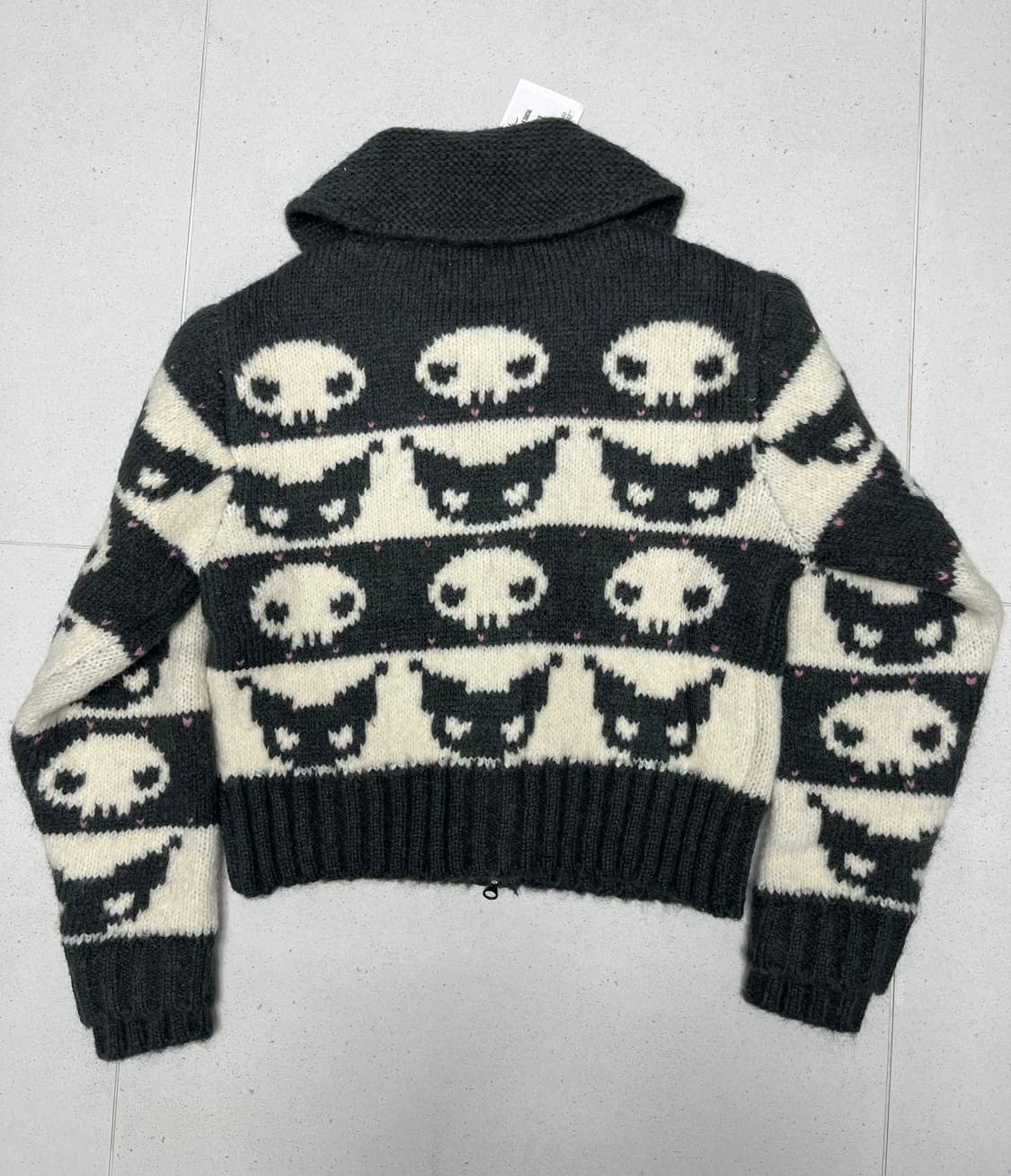 [새상품] KUROMI COWICHAN ZIP CARDIGAN 상품이미지7