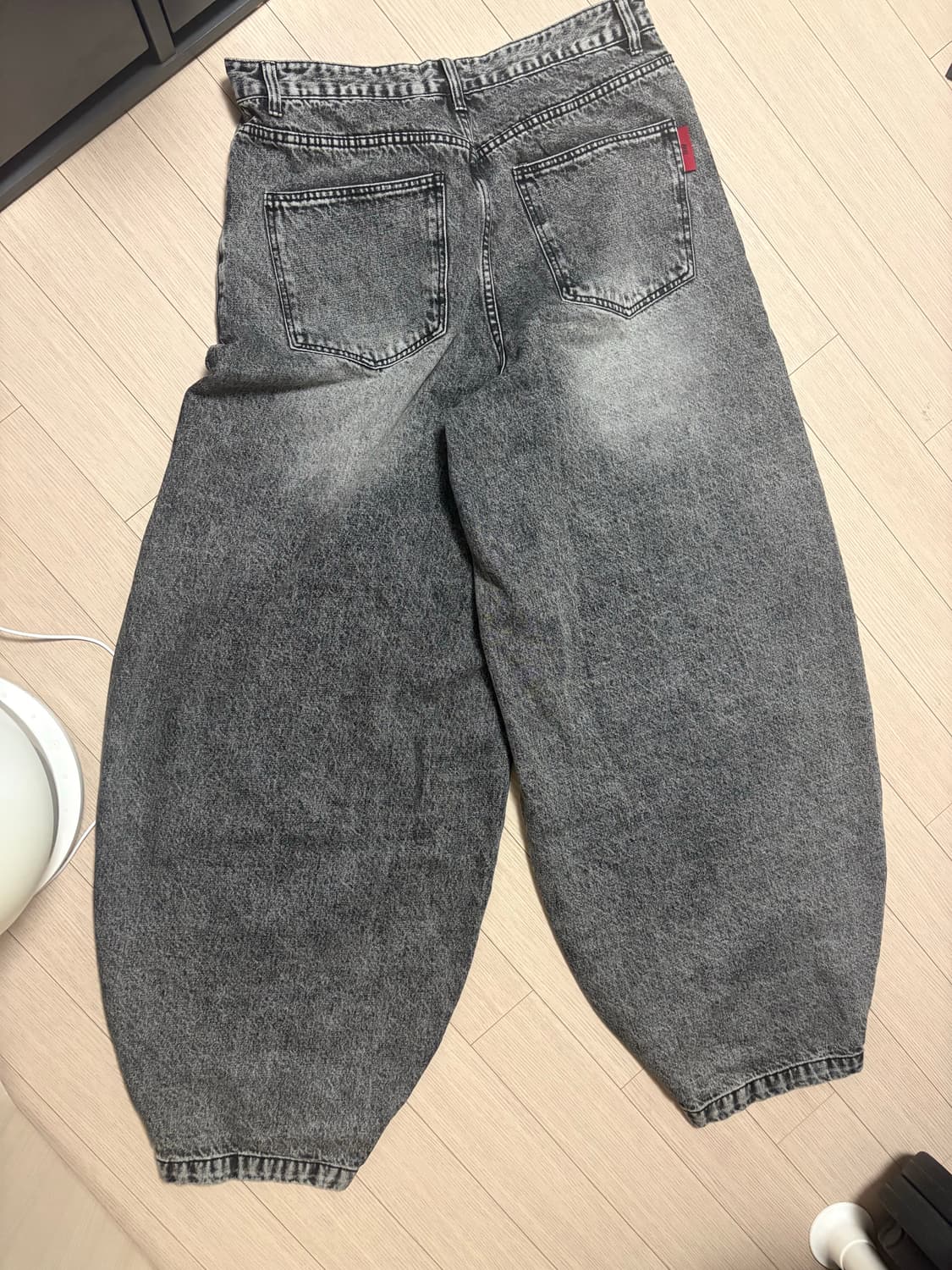 기철 벌룬핏 데님팬츠 상품이미지3