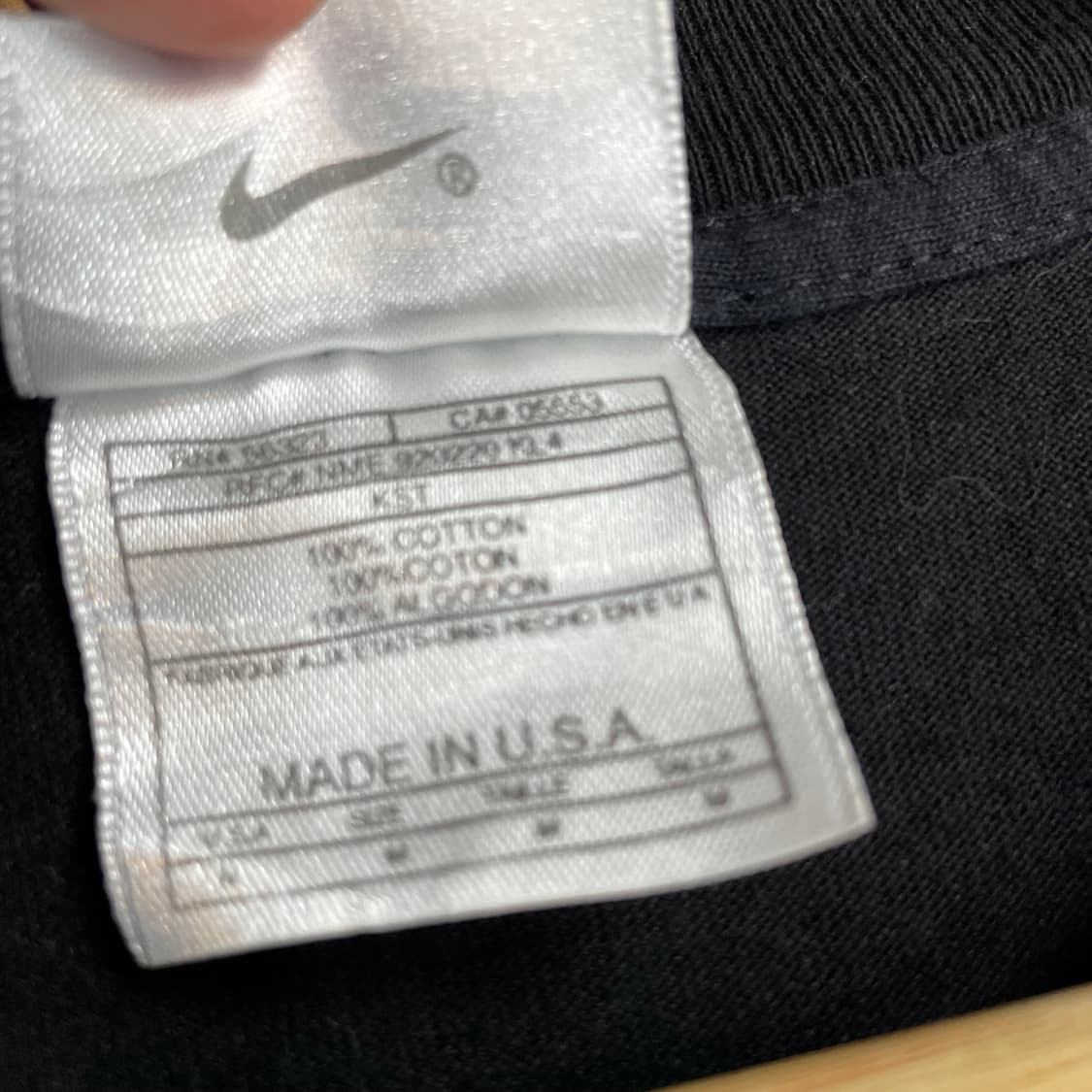 1990s USA NIKE 나이키 홀가먼트 티셔츠 상품이미지8