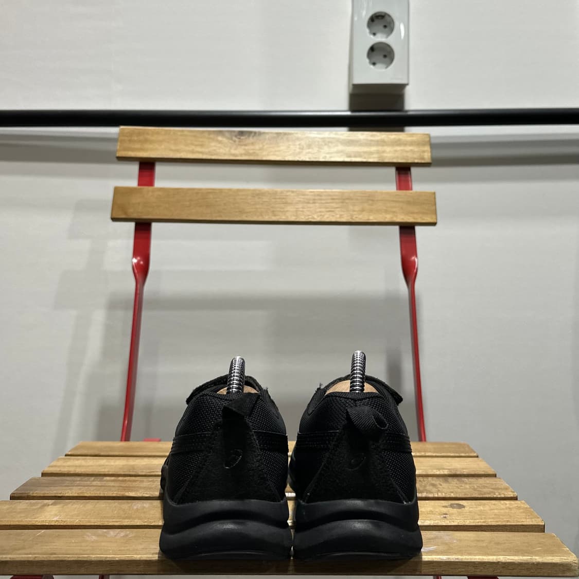 230) 아식스 운동화 여성 여자 신발 라이프 워크 블랙 상품이미지4