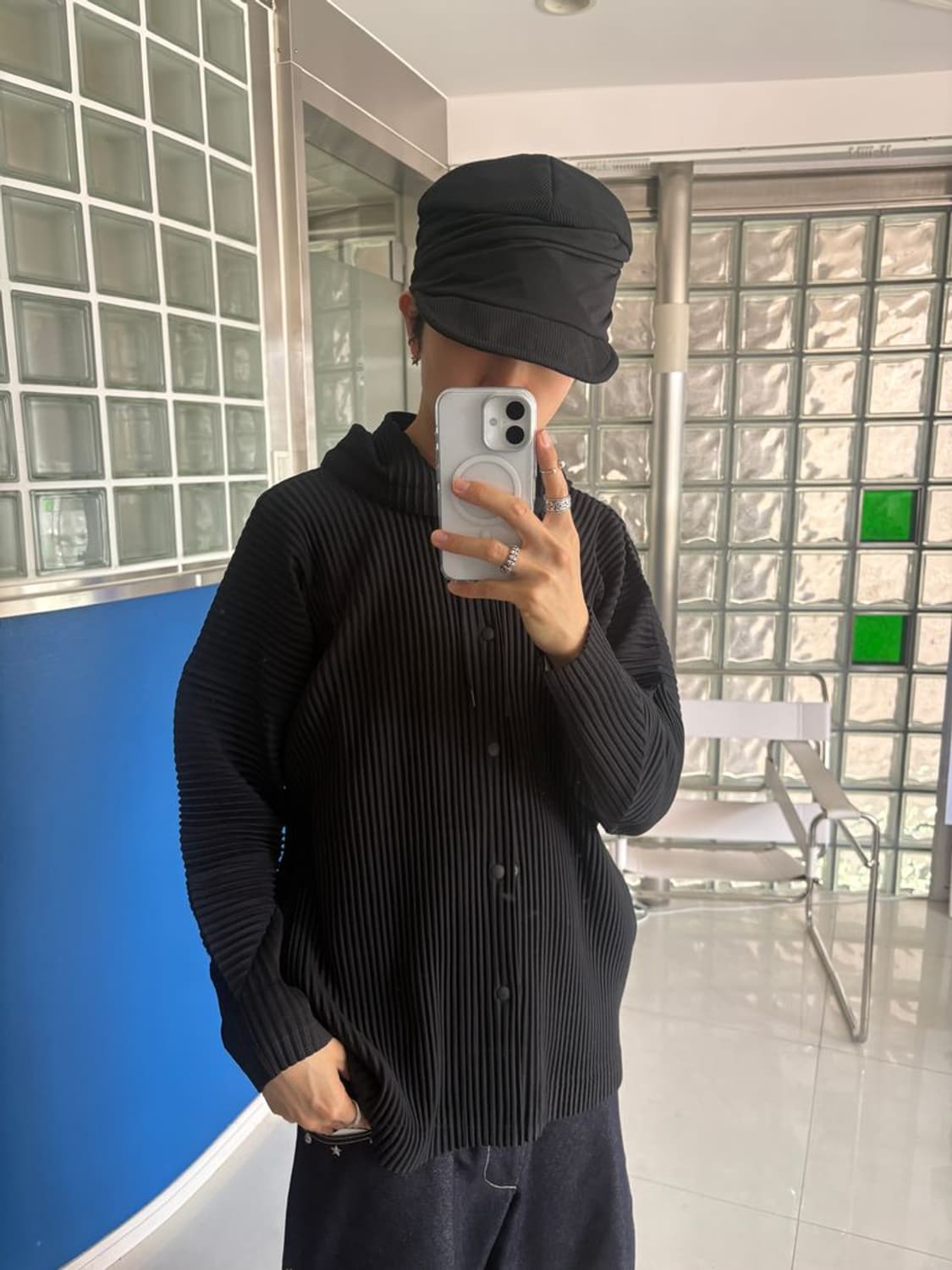 BLACK CAP 검은 캡 상품이미지3