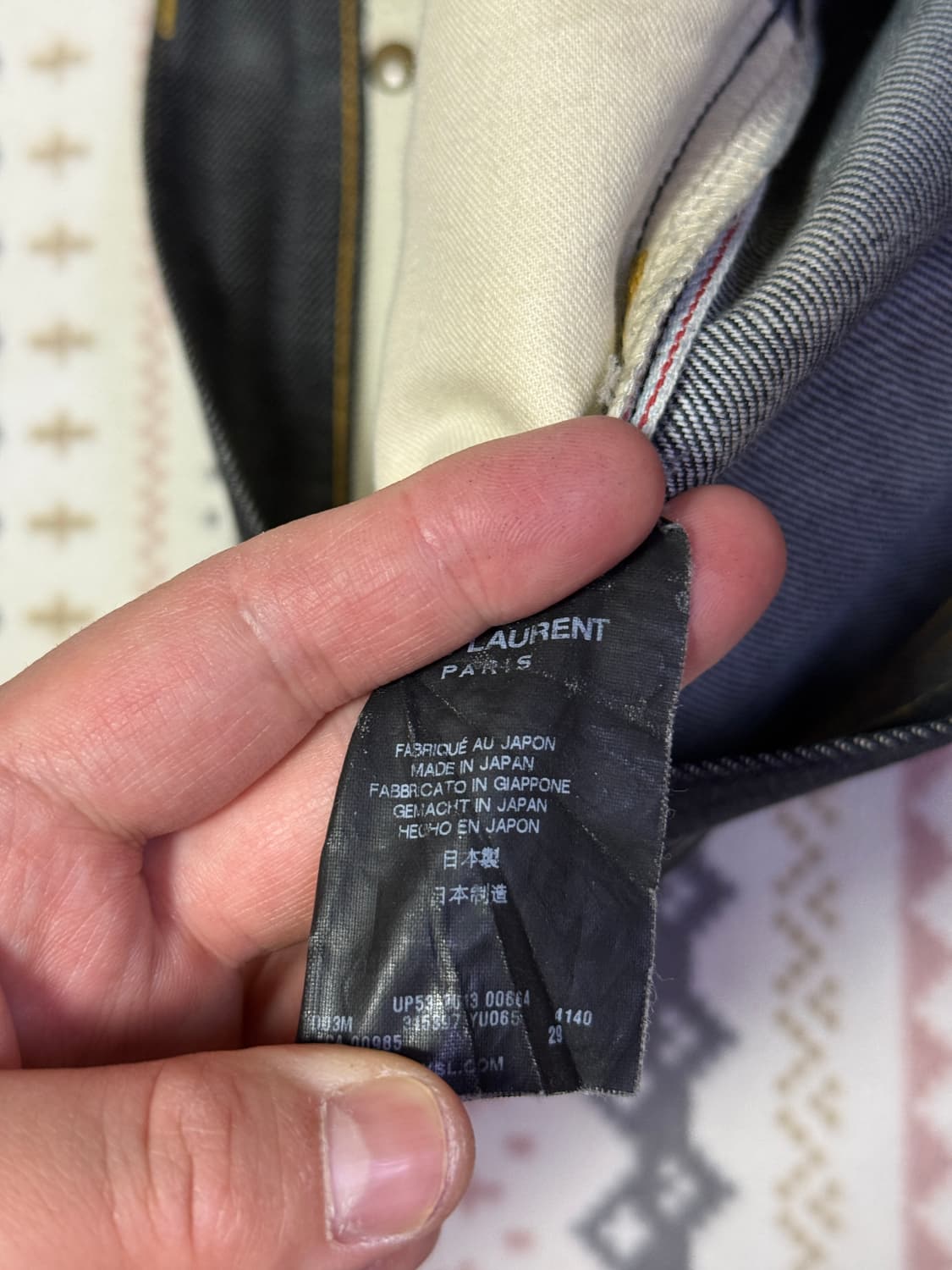 생로랑 데님 29 사이즈 상품이미지4