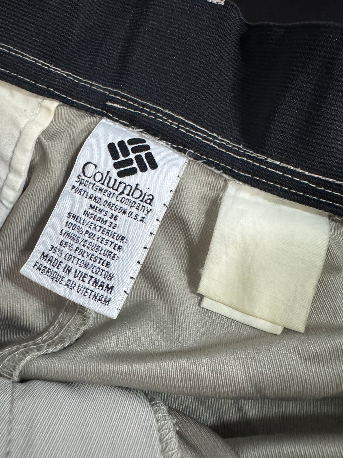 컬럼비아 빅사이즈 기능성 면바지 36인치 상품이미지3