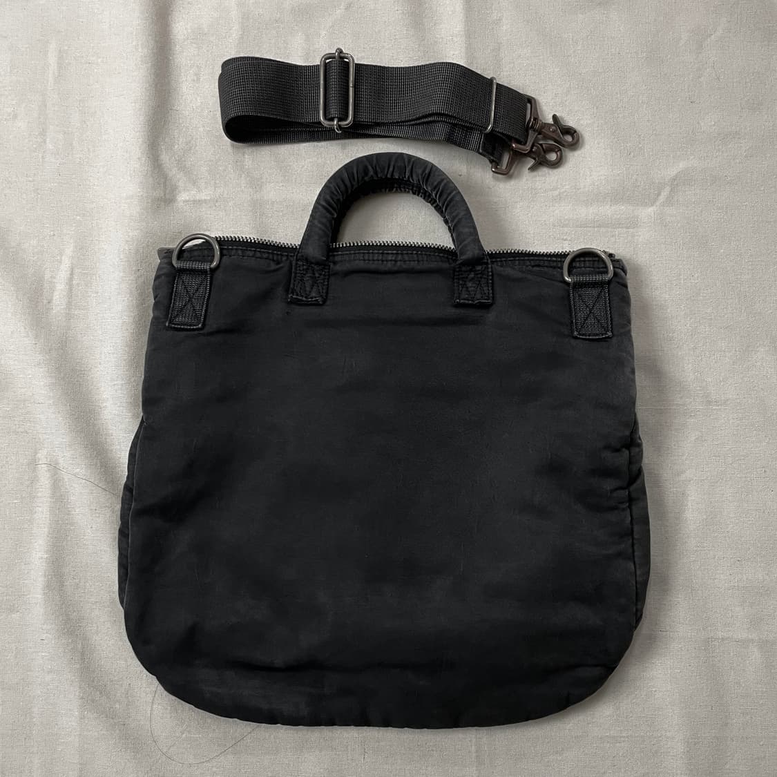 (거의새상품)포터클래식 슈퍼나일론 헬멧백 S 블랙/요시다포터 헬멧백 상품이미지3