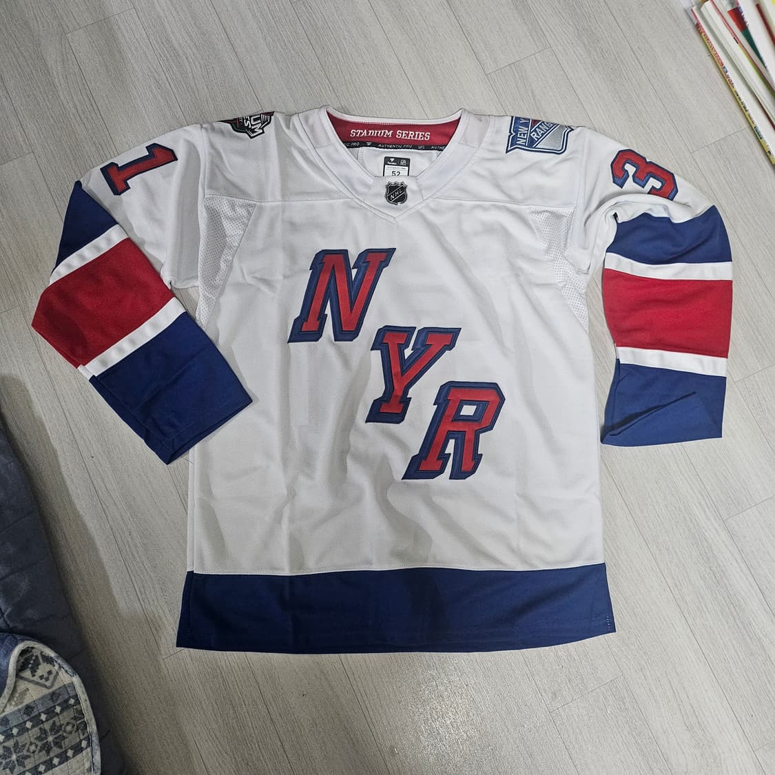 NHL 뉴욕 레인저스 화이트 져지 상품이미지1