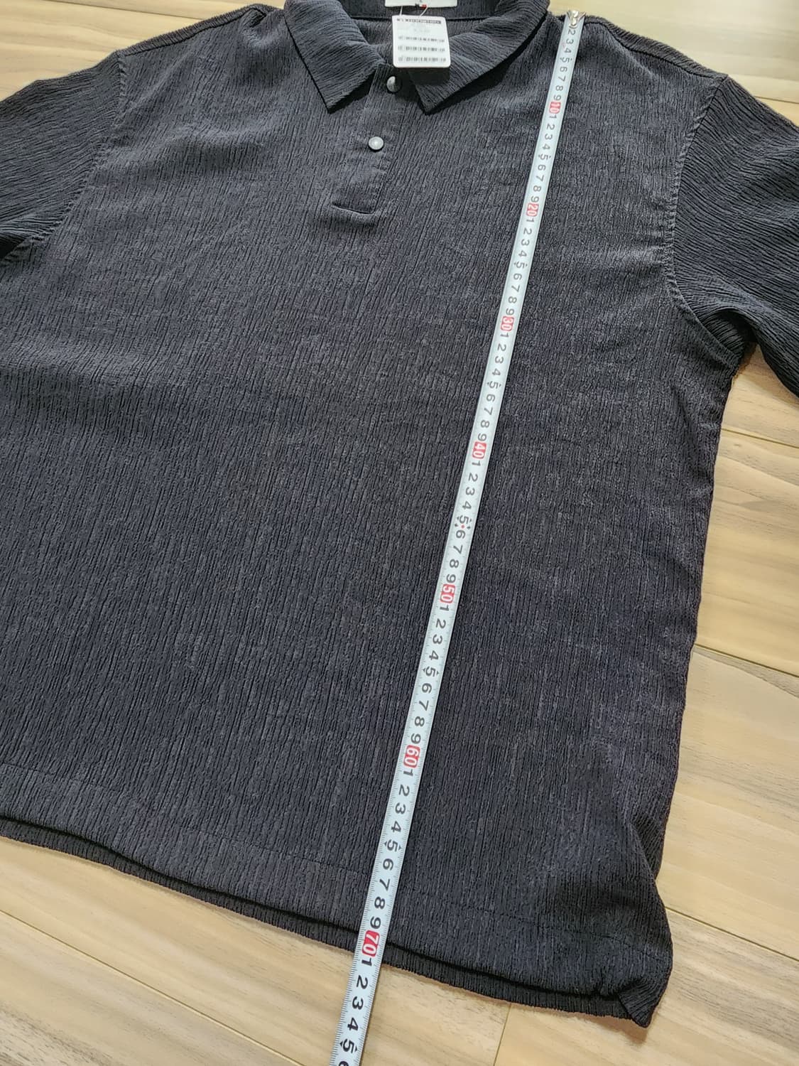 행텐반팔반바지셋업세트다크그레이 상품이미지6