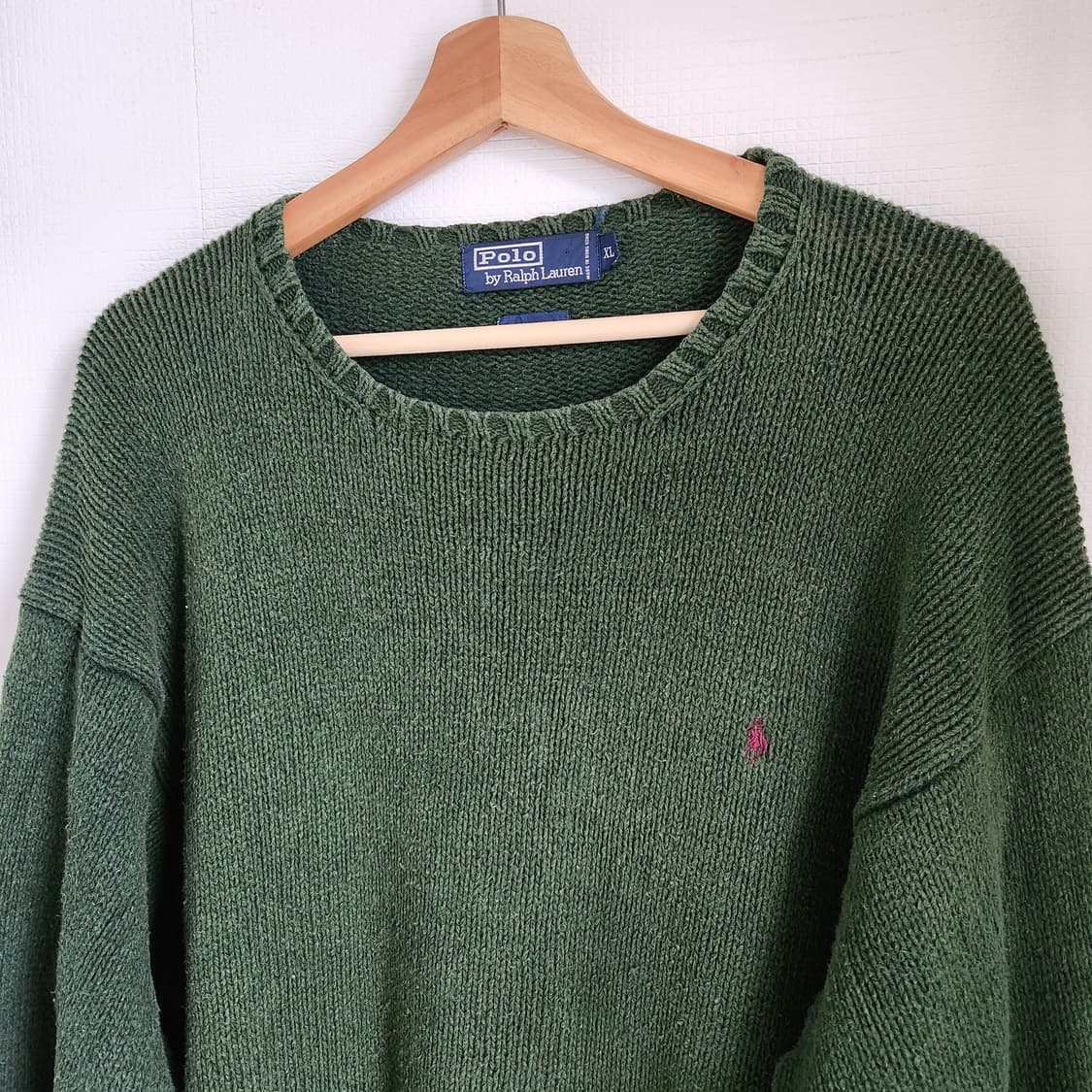 90s 폴로 랄프로렌 헤비코튼 스웨터 상품이미지2