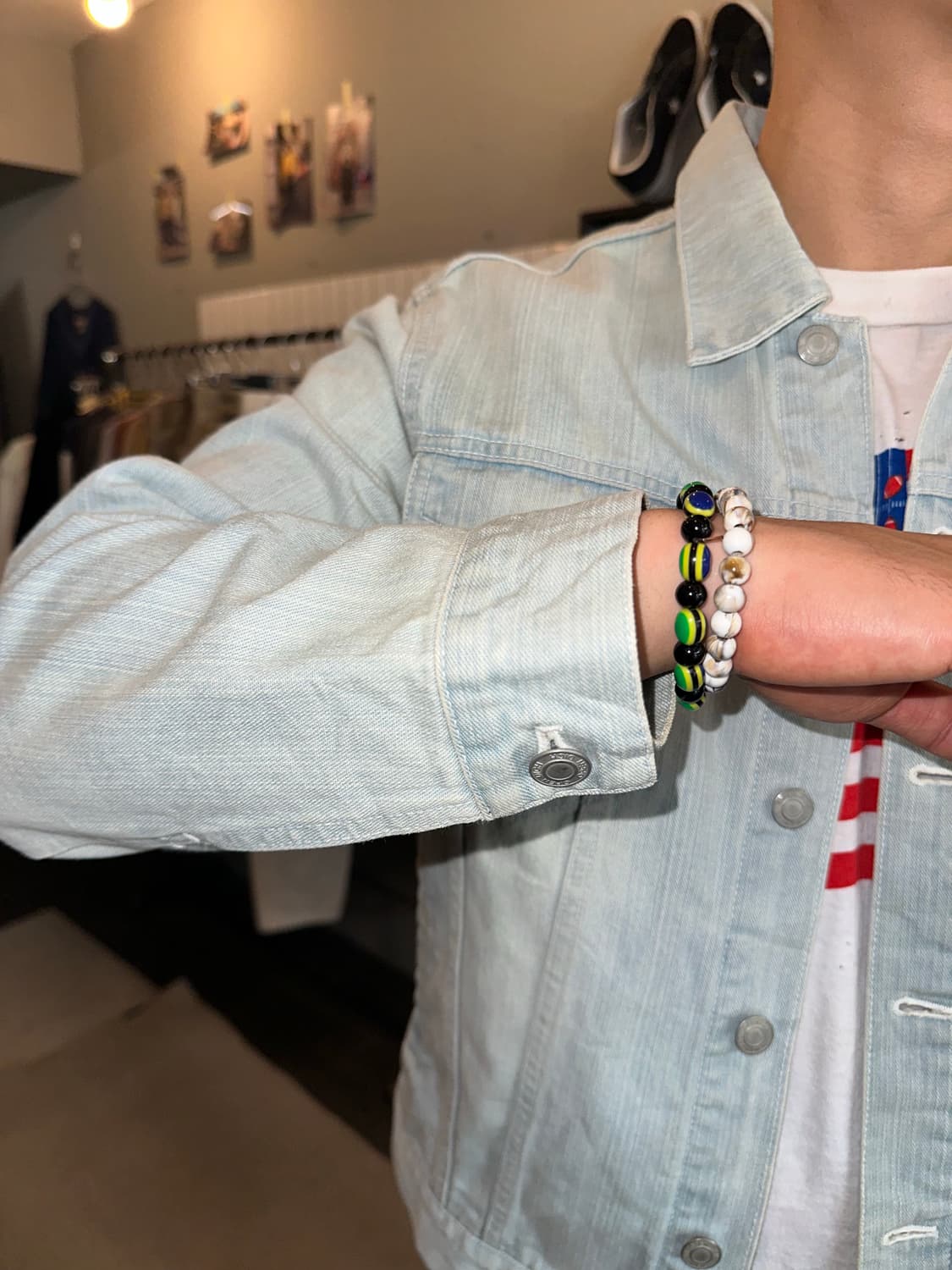 Open Dich 3-type light denim jacket 상품이미지7