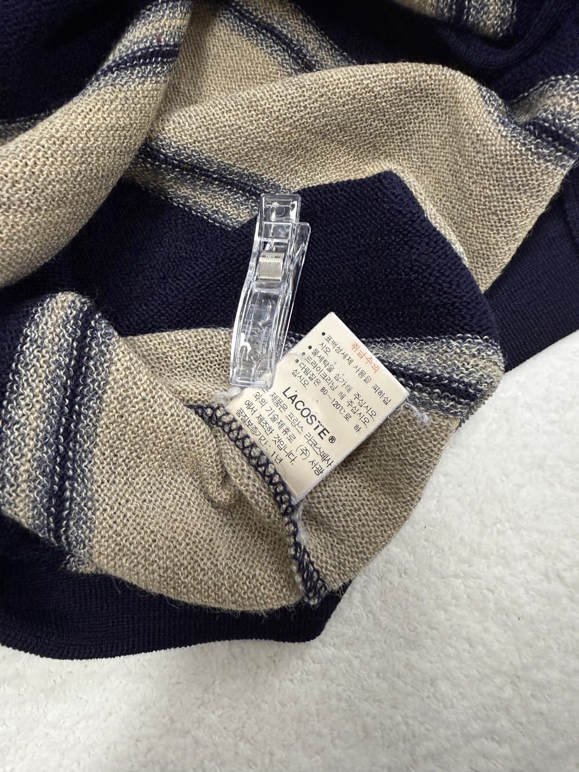 라코스테 울 니트 가디건 (105) 상품이미지7