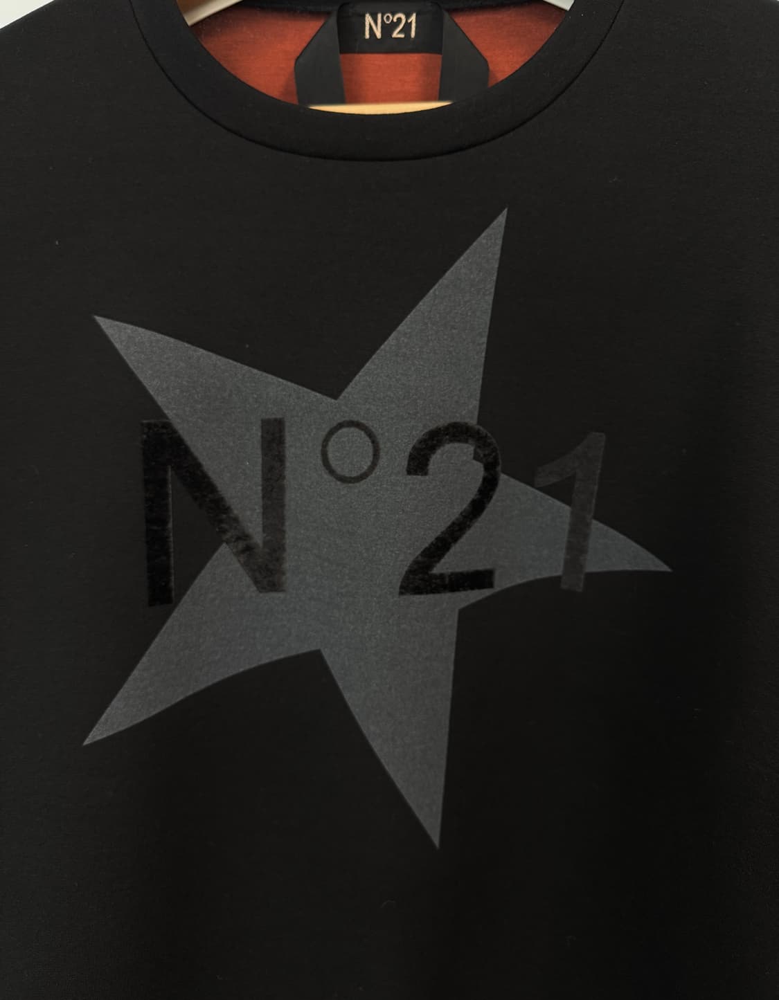 N°21 누메로벤투우노 블랙 스웻셔츠 맨투맨 M 상품이미지2