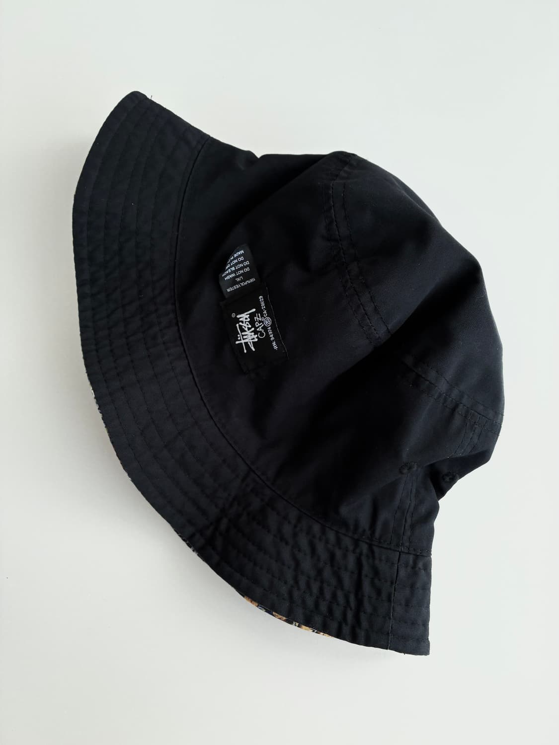 L/XL) 2014ss 스투시 플라워 버킷햇 리버시블 상품이미지5