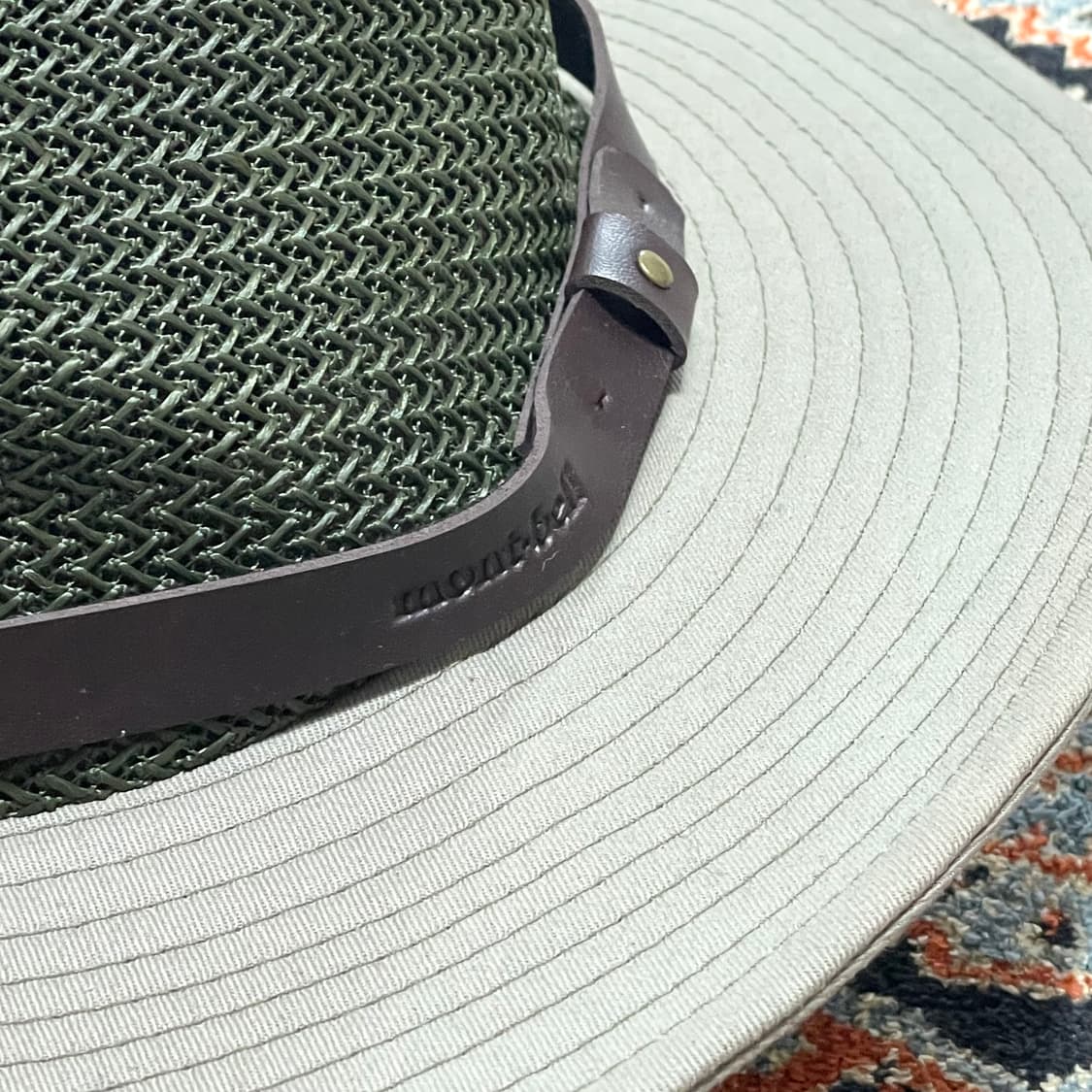 몽벨 카키 사파리 모자 상품이미지2