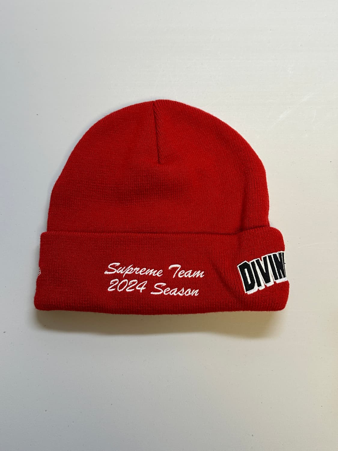 슈프림 뉴에라 살베이션 비니 레드 24SS 상품이미지2