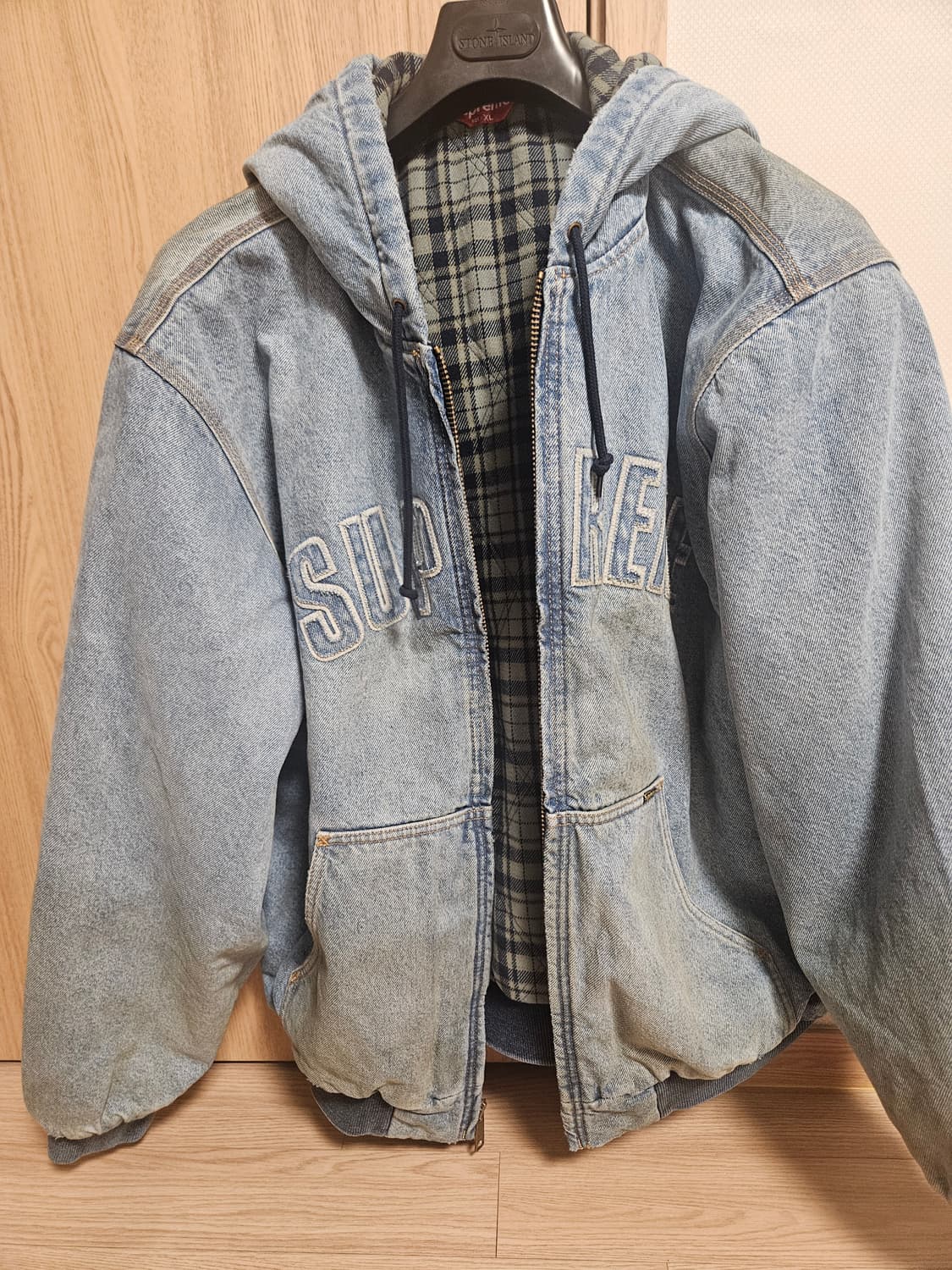25fw 슈프림 데님 워크자켓 xl 상품이미지6