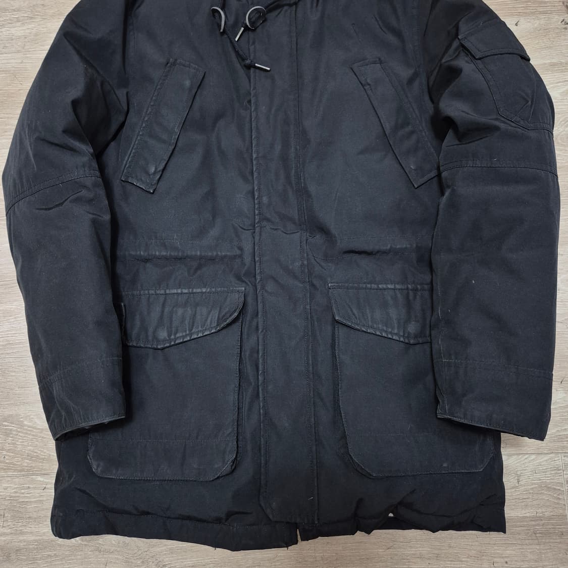 IST KUNST 이스트 쿤스트 덕다운 후드 파카 패딩 점퍼 L(100) 상품이미지3