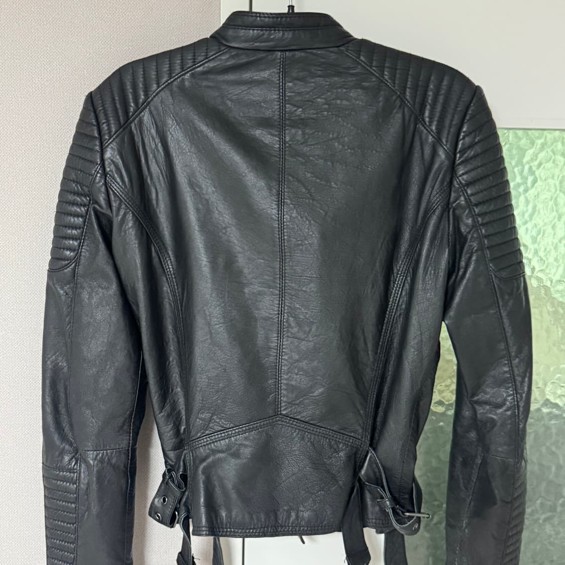 [미친핏]Zara Basic Fake Leather Jacket 상품이미지5
