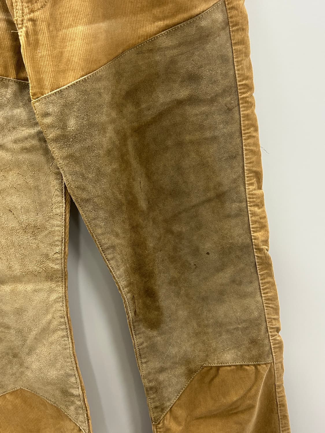 폴로 랄프로렌 스웨이드 패치 부츠컷 [made in usa] 상품이미지9