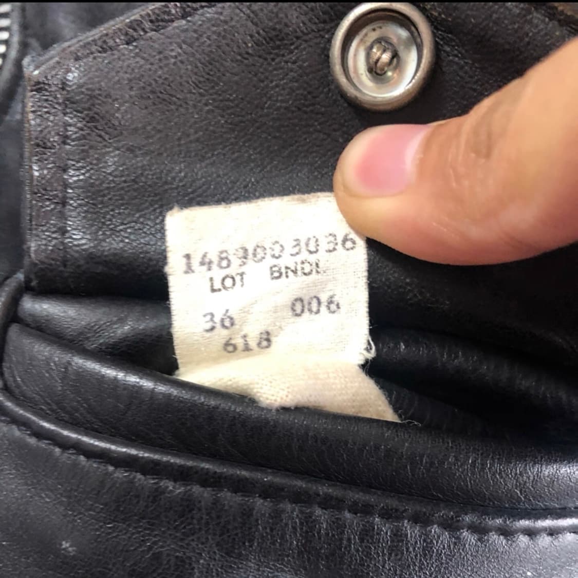 Vintage SCHOTT NYC(쇼트) 618 더블 라이더 자켓 (US 상품이미지6