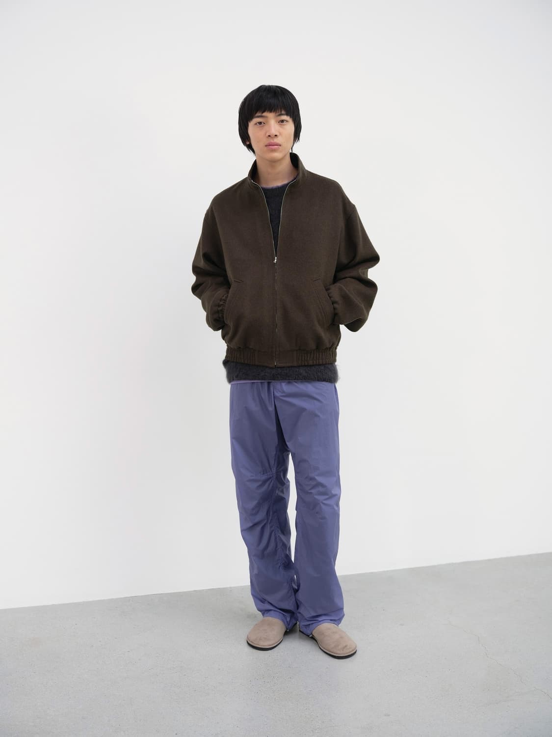 오라리 베이비 카멜 24aw 5사이즈 상품이미지2