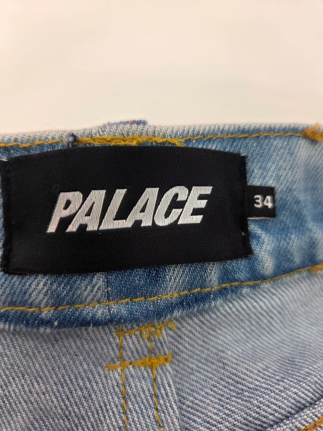 34 2023 팔라스 배기 진 스톤워시 데님 청바지 상품이미지3