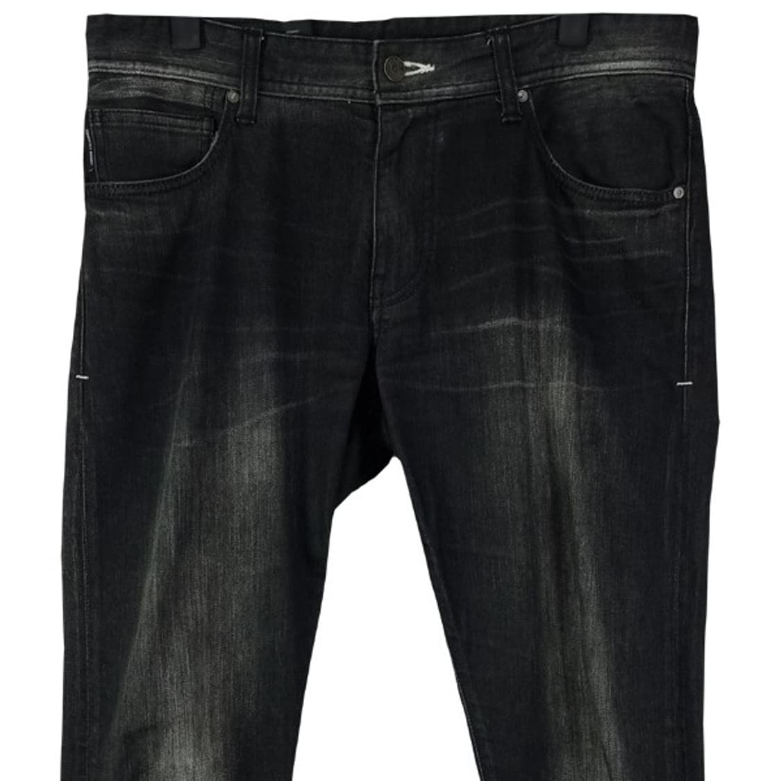 [아르마니] 슬림핏 흑청 블랙 데님 팬츠 청바지 P01409 상품이미지4
