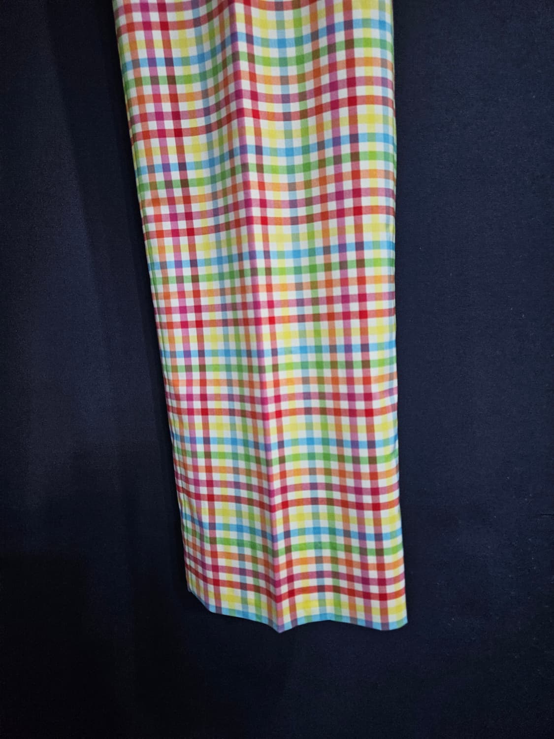 먼싱웨어 스트라이프 체크 남성 슬림핏 허리 32 골프바지  상품이미지6