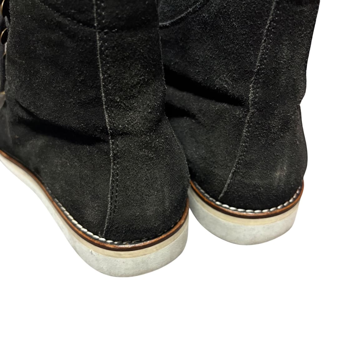 바니스뉴욕 블랙 스웨이드 화이트솔 하이킹부츠 42 270 마운틴부츠 상품이미지3