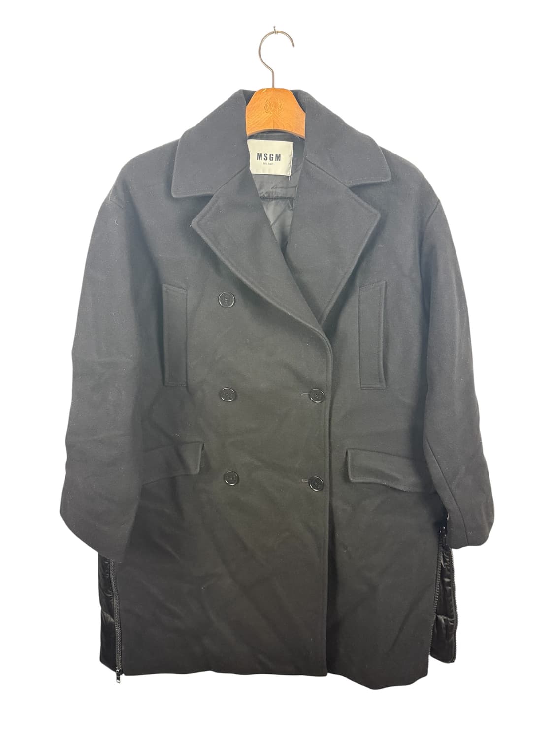 MSGM 패딩배색 트임 더블 패딩코트/여38 상품이미지1