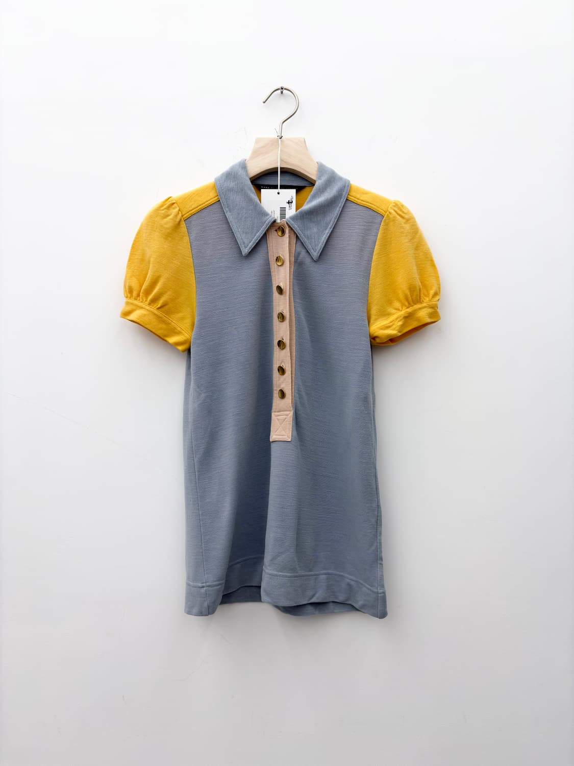COLOR BLOCK HALF SHIRT 상품이미지1
