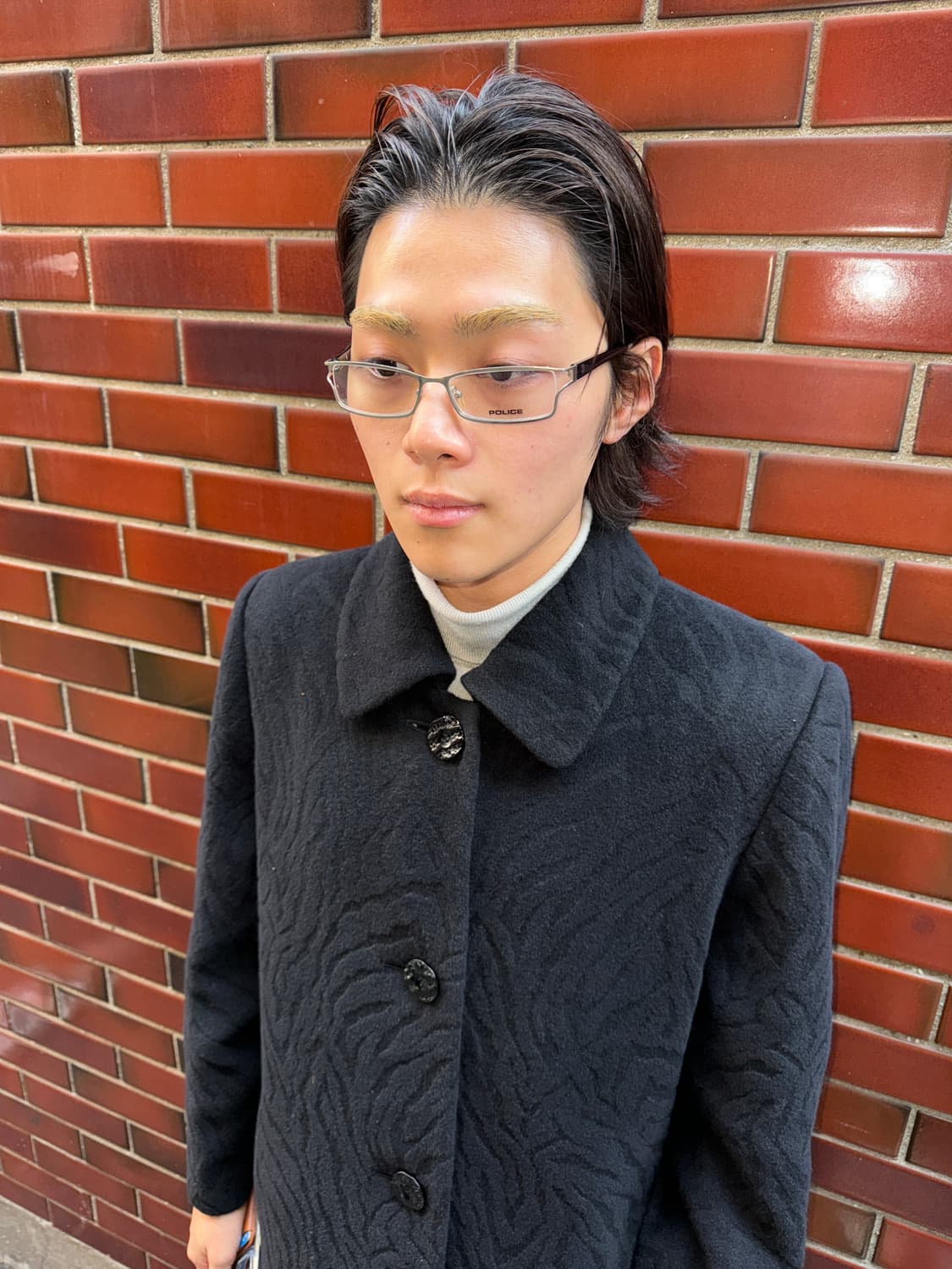 [희귀]빈티지 안경 [폴리스(POLICE) 실버 메탈 안경] 상품이미지3