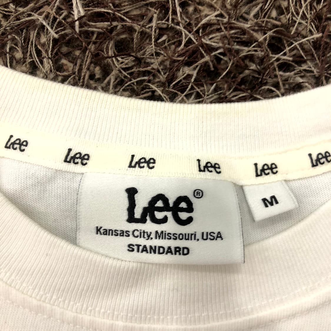  M Lee 리 오버핏 반팔 티셔츠 상품이미지3