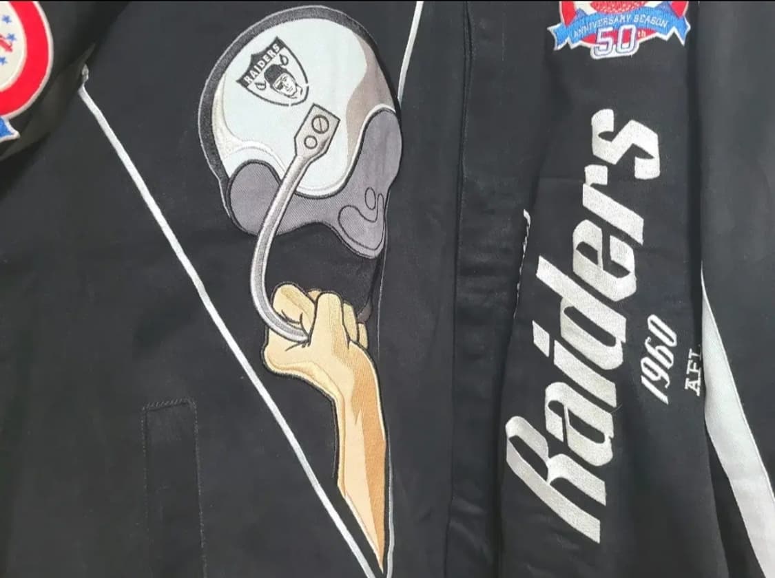 NFL 오클랜드 레이더스 자켓(6XL) 상품이미지4