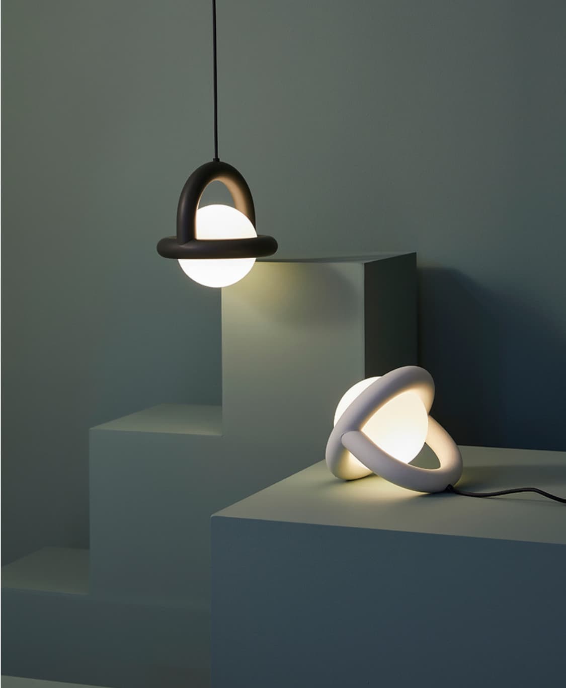 아고라이팅 벌룬 펜던트 조명 그린 상품이미지3