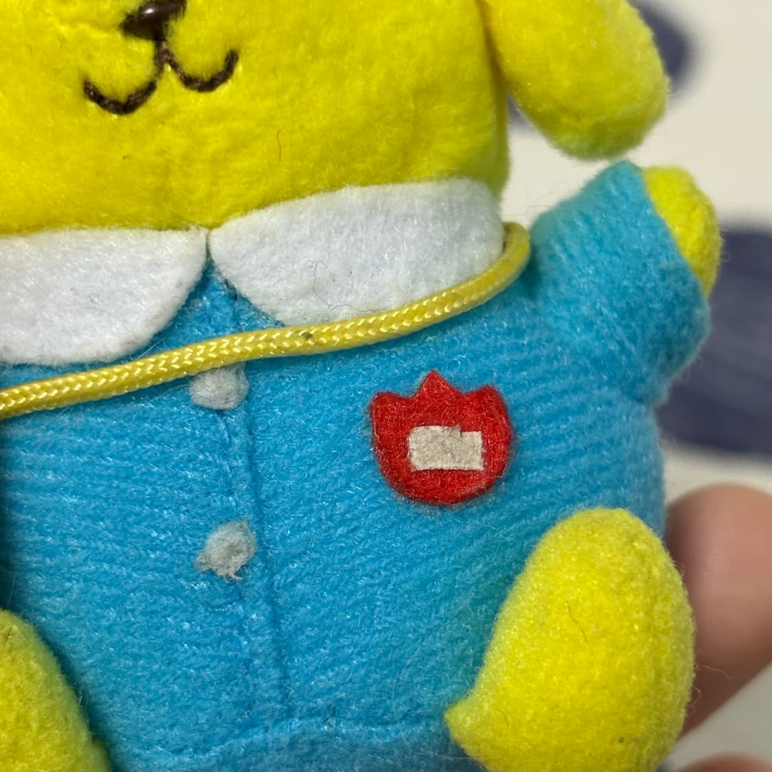 2001년 고전 산리오 유치원 폼폼푸린 인형 키링 상품이미지5