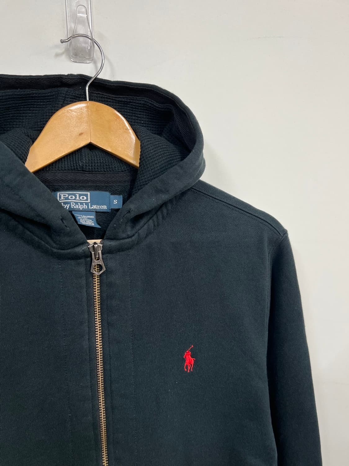 폴로 랄프로렌 포니 로고 풀 후드집업 상품이미지2
