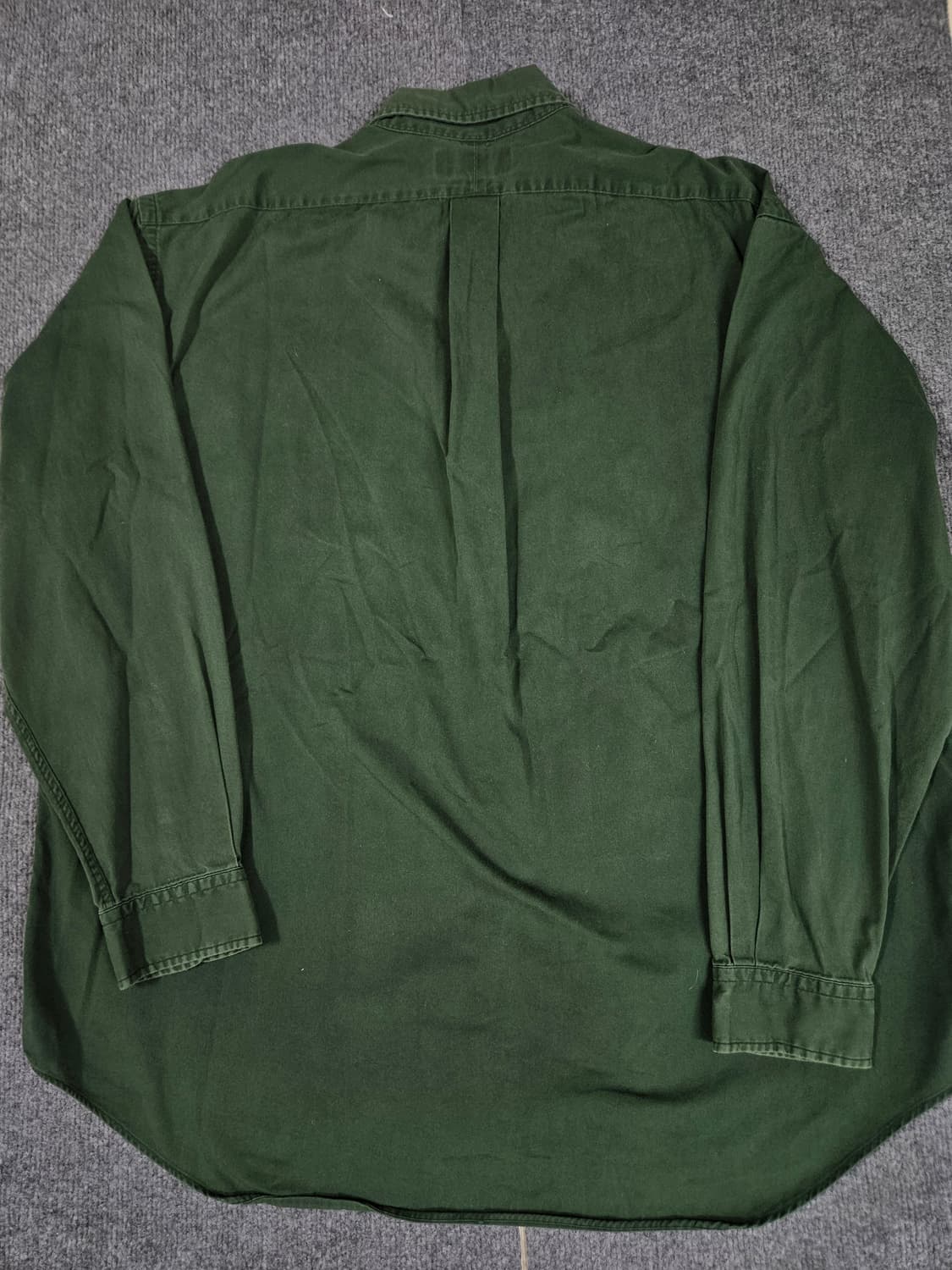 폴로 랄프로렌 딥그린 옥스포드 셔츠(급처) 상품이미지3