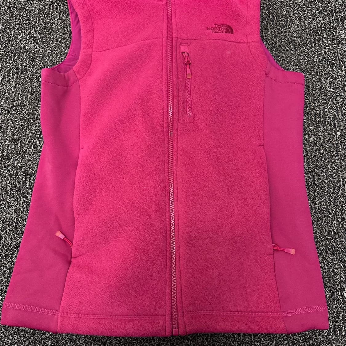 노스페이스 여성 기모 털 등산복 조끼 집업 자켓 85(S) 상품이미지3