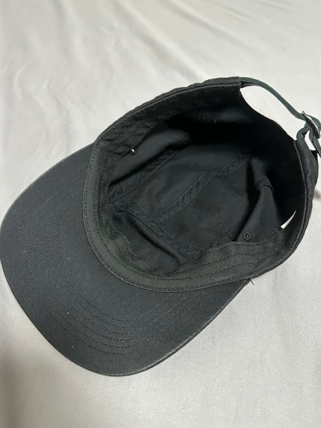 슈프림 캠프캡 블랙 상품이미지2