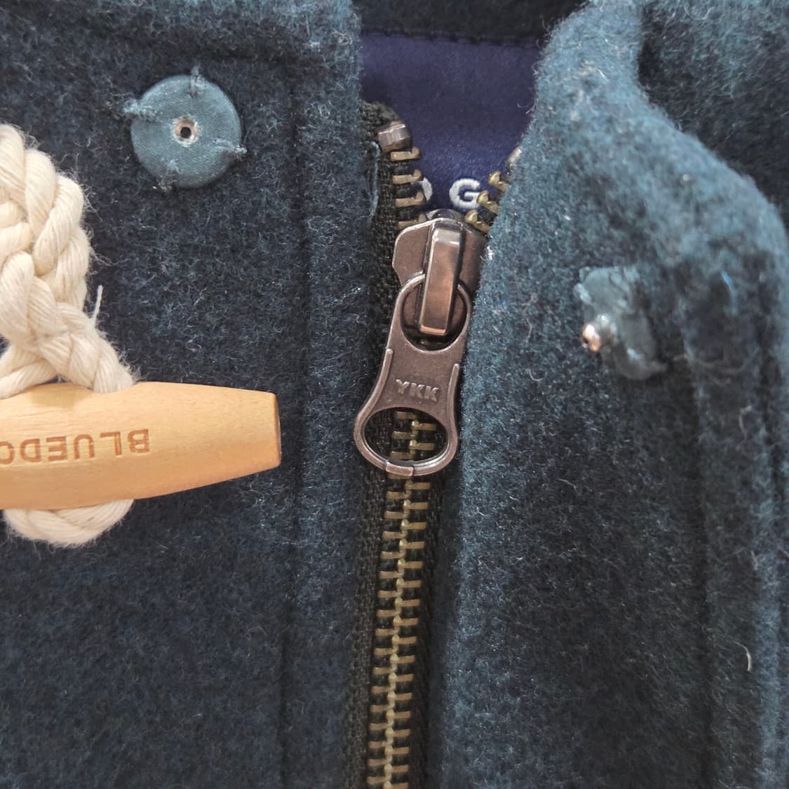 블루독 키즈 울 후드 더플코트 100/3Y 상품이미지3