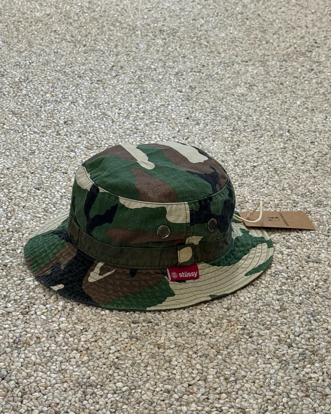 90s 스투시 립스탑 카모 버킷햇 상품이미지1