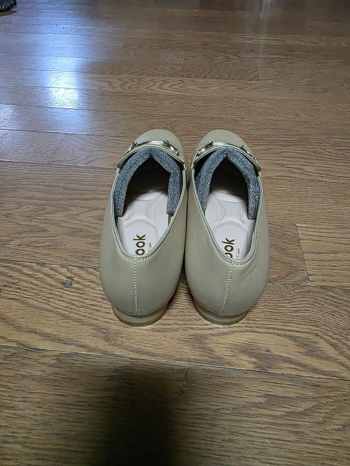 무크 여성 가죽 단화 상품이미지3